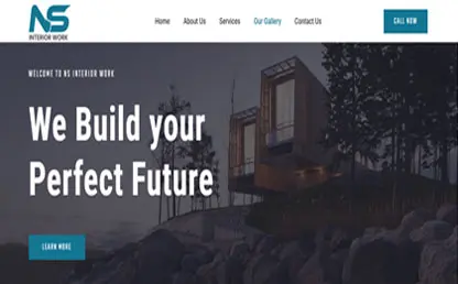 NS Interior Work – Interior Solutions Web Development by Zaprix IT